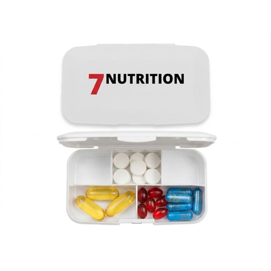 Pastillero rectangular 7Nutrition | 5 compartimentos