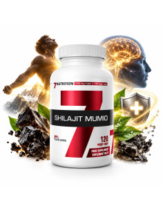Shilajit Mumio 120 cápsulas 7Nutrition | Extracto 20 %