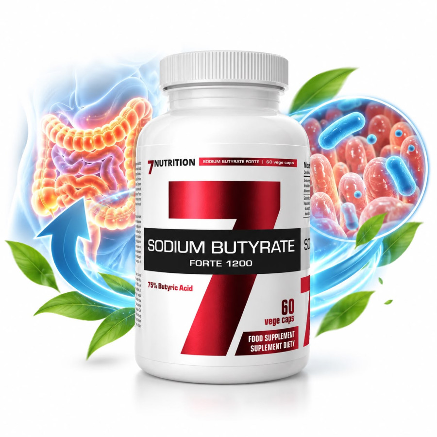 Sodium Butyrate Forte 60 cápsulas | 7Nutrition