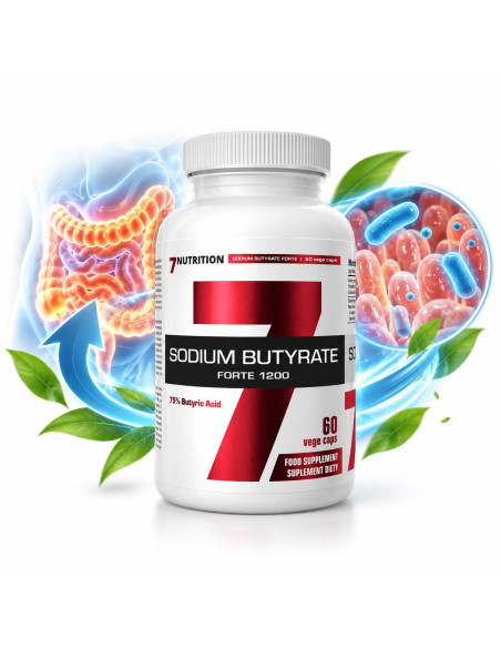 Sodium Butyrate Forte 60 cápsulas | 7Nutrition