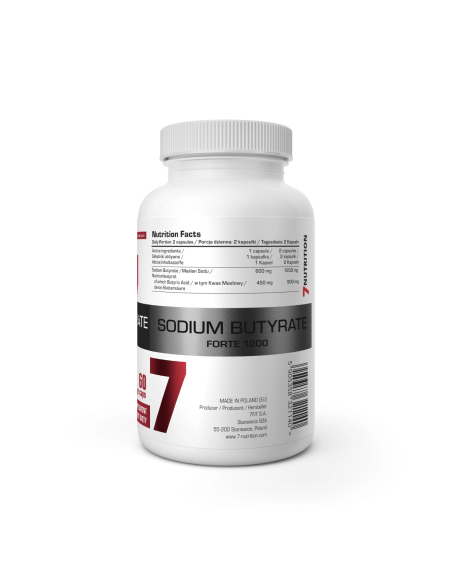 Sodium Butyrate Forte 60 cápsulas | 7Nutrition