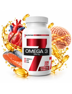 Omega 3 220 cápsulas 7Nutrition | 330 mg EPA y 220 mg DHA