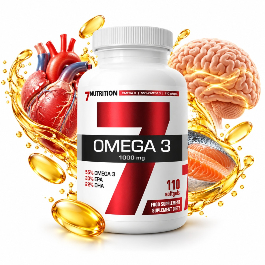 Omega 3 110 cápsulas 7Nutrition | 330 mg EPA y 220 mg DHA