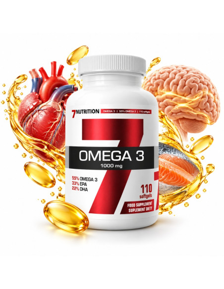 Omega 3 110 cápsulas 7Nutrition | 330 mg EPA y 220 mg DHA