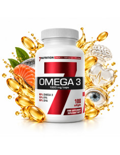 Omega 3 100 cápsulas 7Nutrition | 330 mg EPA y 220 mg DHA