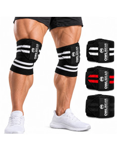 Rodillera 01 Owlwear | Venda de rodilla de 200 cm