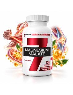 Magnesio Malato + B6 P5P 120 cápsulas | 7Nutrition