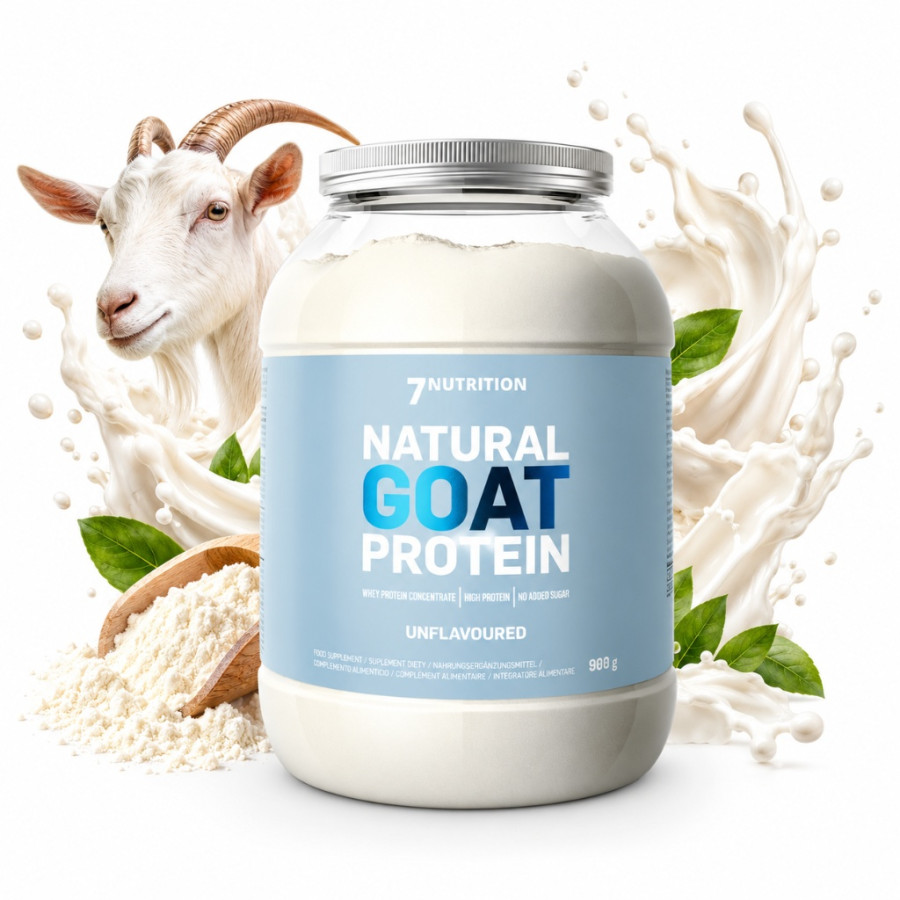 Natural Goat Protein 900 g | Proteína de cabra 7Nutrition