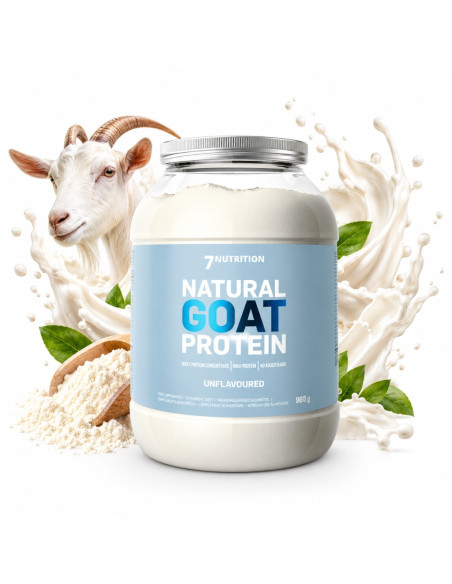 Natural Goat Protein 900 g | Proteína de cabra 7Nutrition