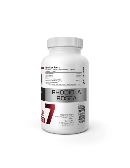 Rhodiola Rosea 60 cápsulas 7Nutrition | OWL Nutrition