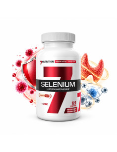 Selenium + Zinc 120 cápsulas 7Nutrition | OWL Nutrition