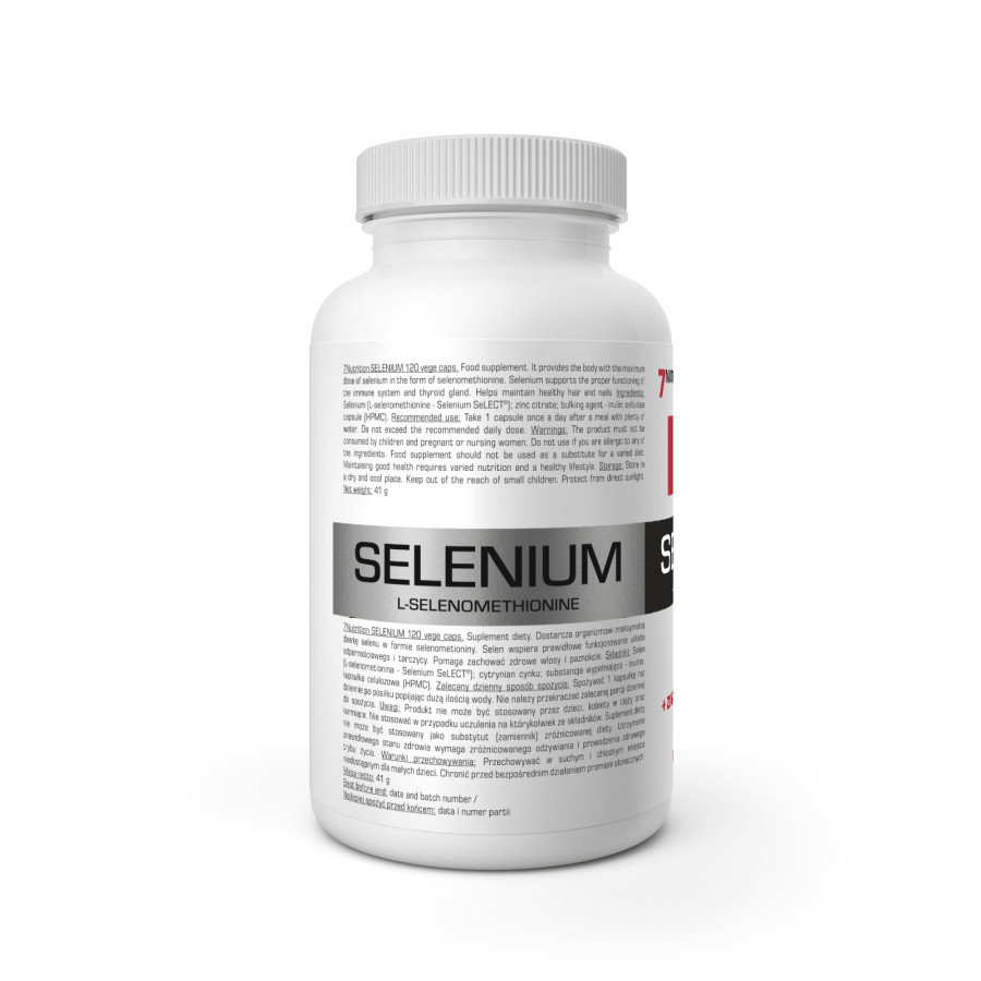 Selenium + Zinc 120 cápsulas 7Nutrition | OWL Nutrition