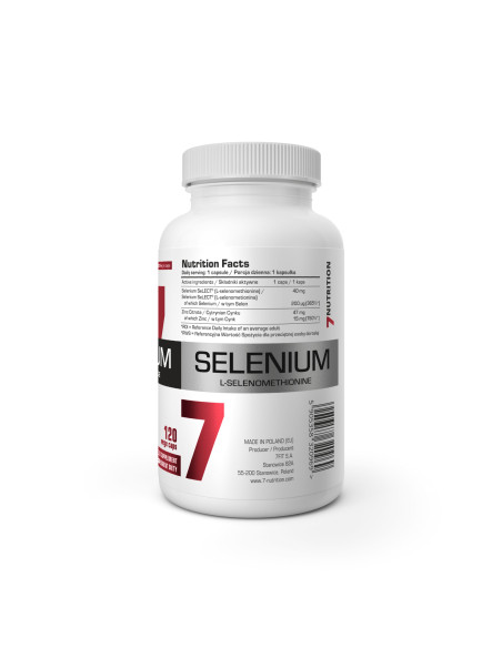 Selenium + Zinc 120 cápsulas 7Nutrition | OWL Nutrition