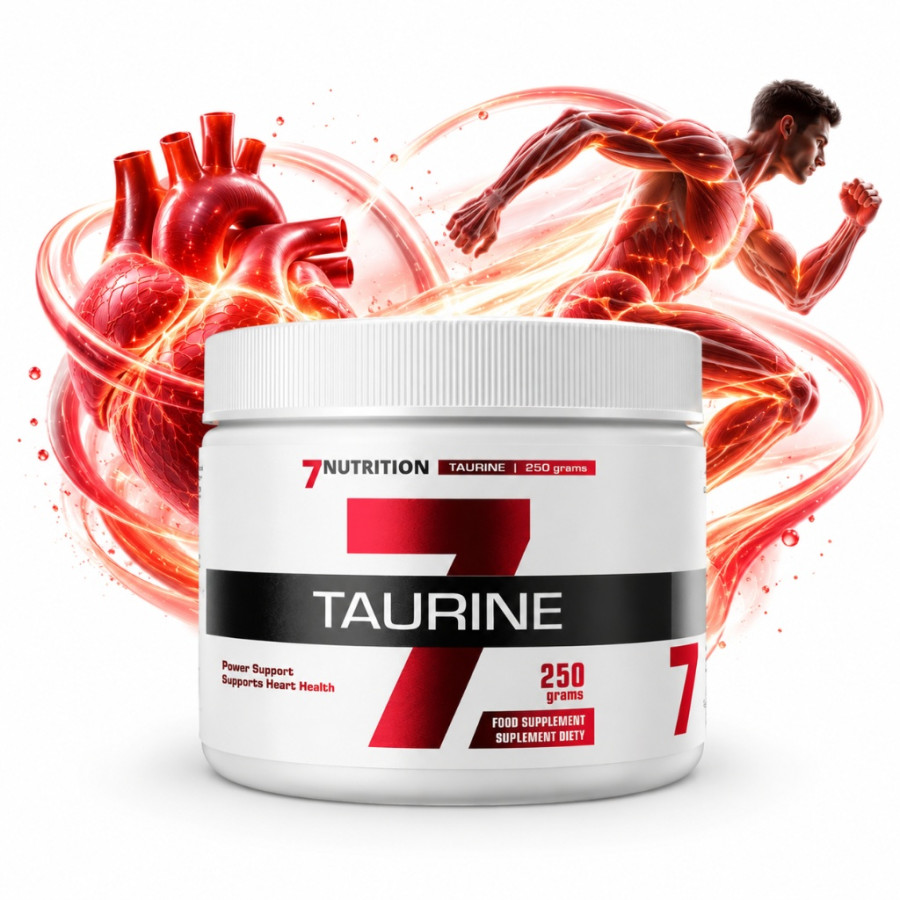 Taurine 250 g 7Nutrition | Taurina en polvo