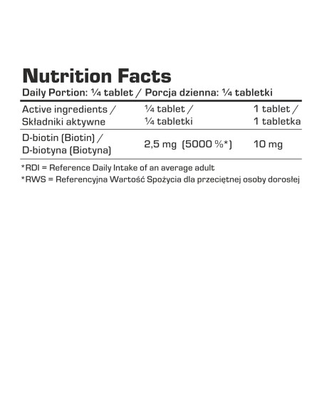 BIOTIN 10 000. 120TAB. 7NUT